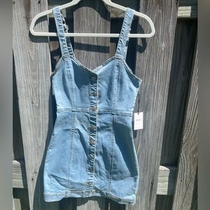 Small Jean dress.